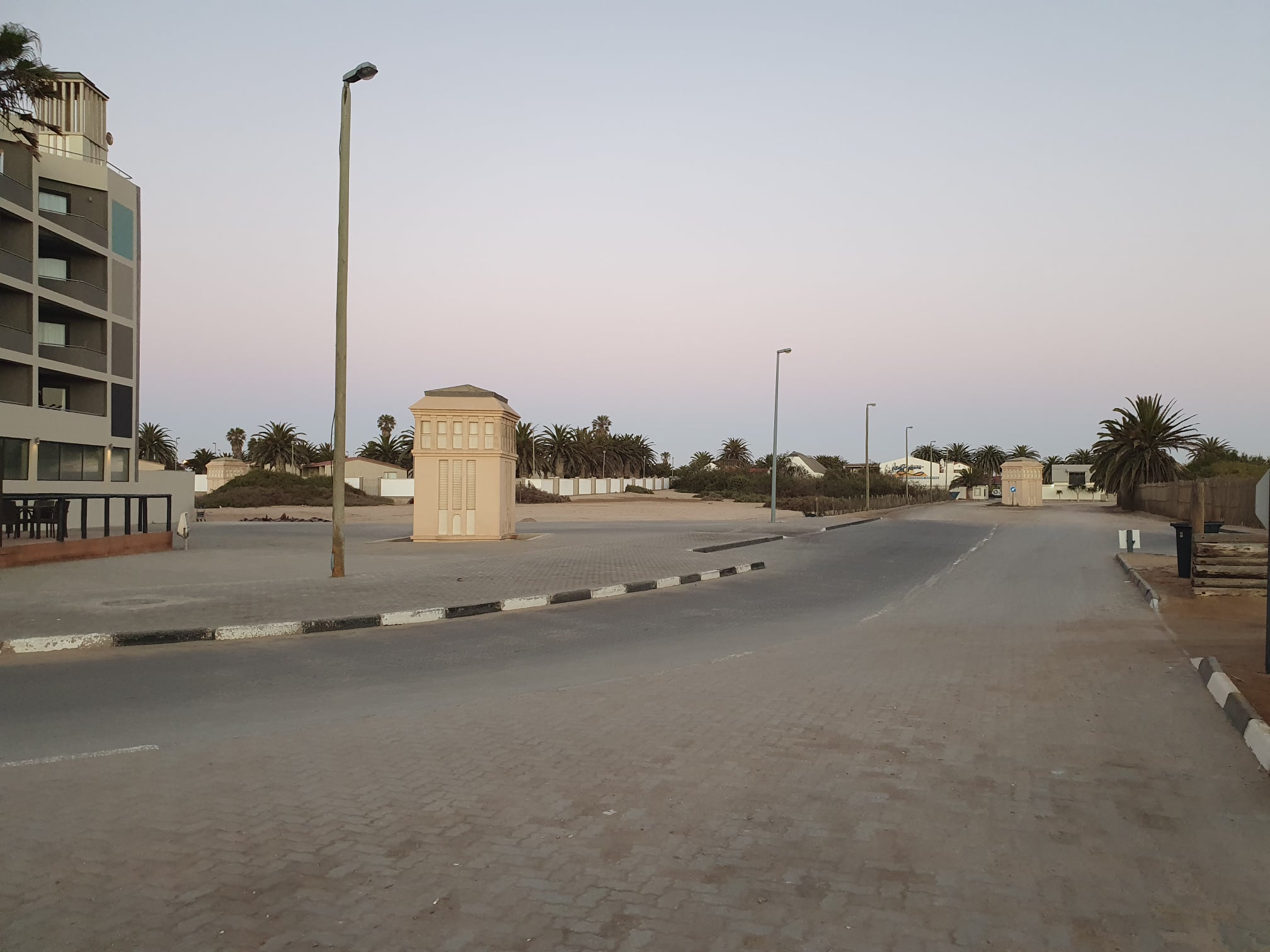 Anchor towers, Swakopmund, Namibia