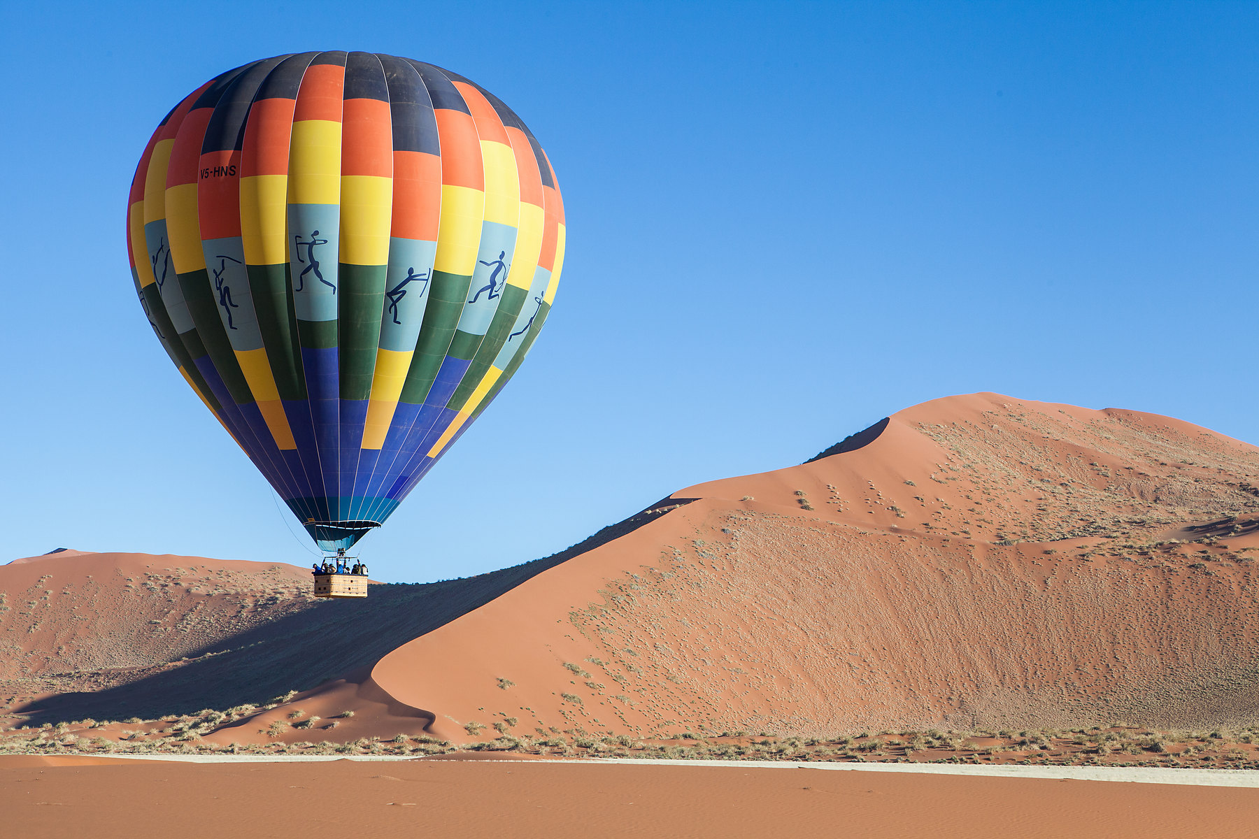 Namib Sky Safaris hot air balloon tours, Sossusvlei, Namibia