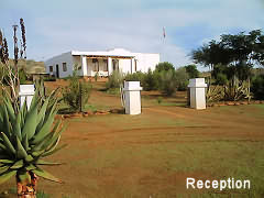 Capricorn Rest Camp Naukluft, Namibia: reception