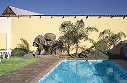 Central Lodge Namibia pool