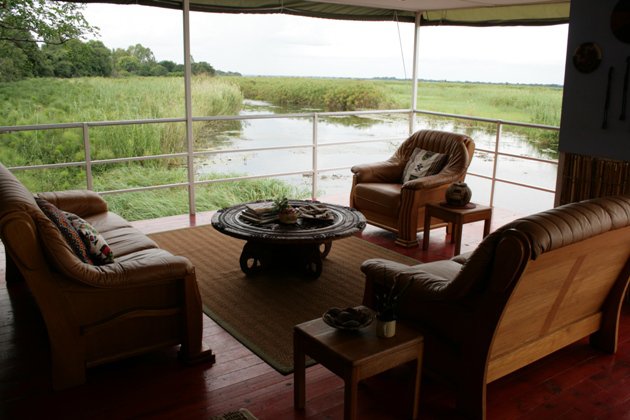 The Delta Belle House Boat, Botswana