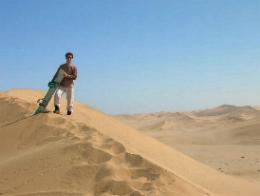 Dune 7 Sandboarding Walvis Bay Namibia