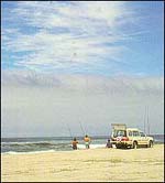 Eagle Holiday Flats Henties Bay, Namibia: fishing