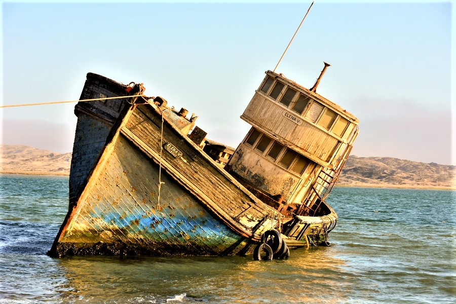 Elena V wreck, Luderitz, Namibia