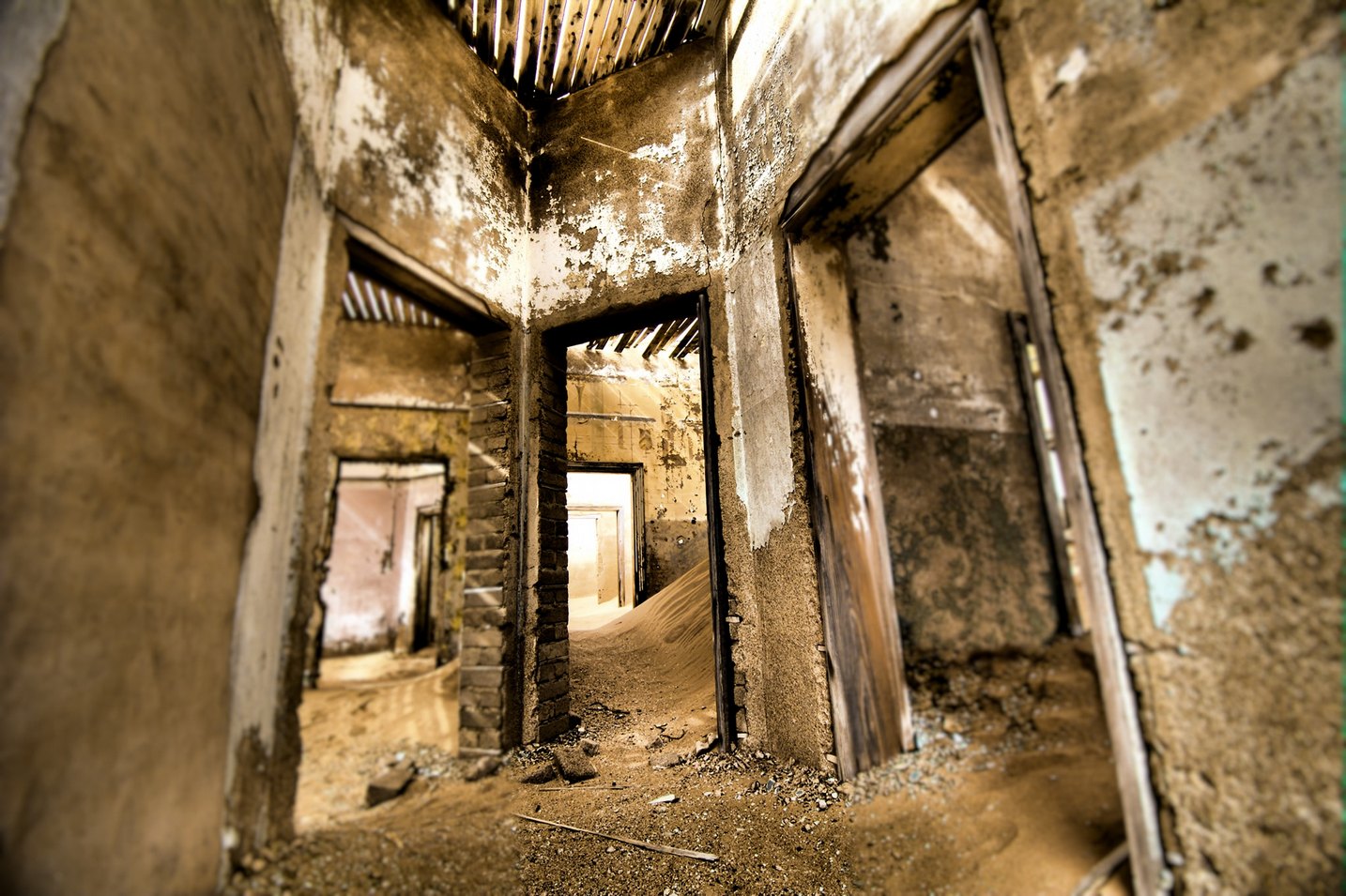 Kolmanskop ghost town Namibia, southern Africa