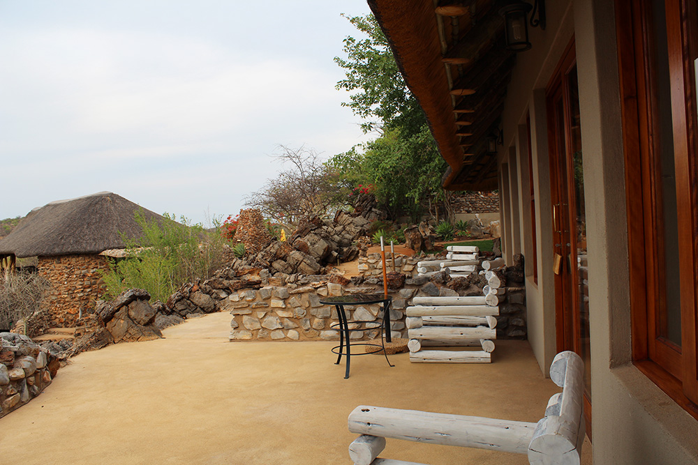 Harnas Wildlife Foundation - Harnas Etosha Namibia: Rhino and Giraffe rooms exterior