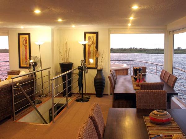 Pride of Zambezi Luxury House Boat, Namibia and Botswana