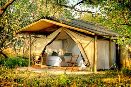 Sankuyo Bush Camp Moremi Game Reserve, Ngamiland, Botswana