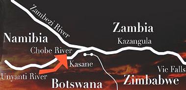 Zovu Elephant Lodge Namibia: map