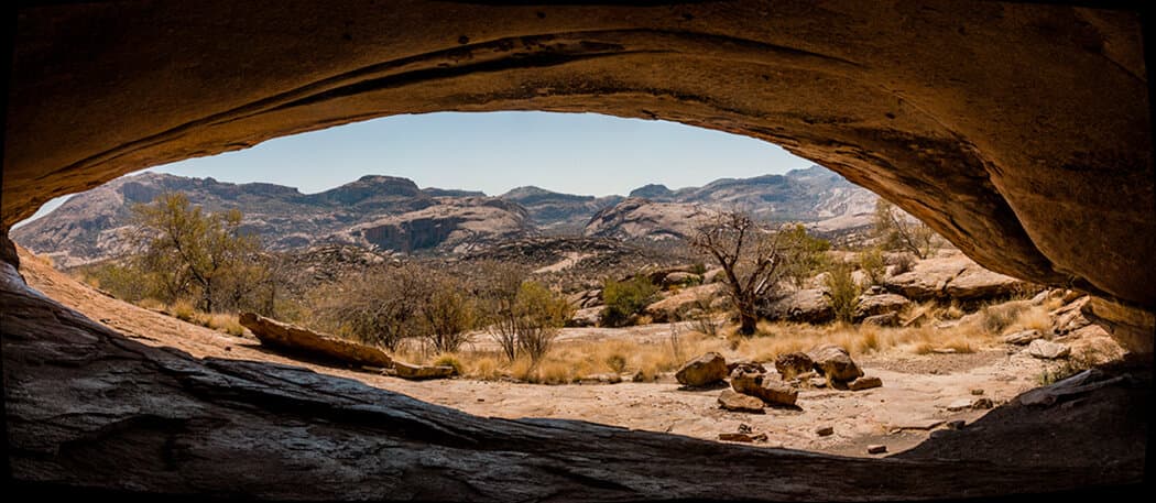 History of caves in Namibia