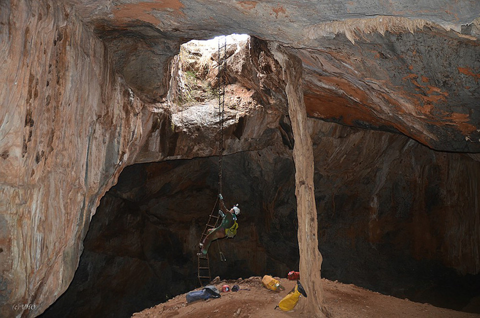 History of caves in Namibia