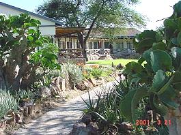 Epako Lodge Namibia entrance