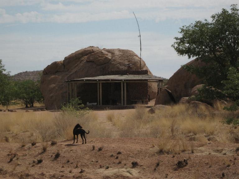 Granietkop camp site Twyfelfontein, Damaraland, Namibia