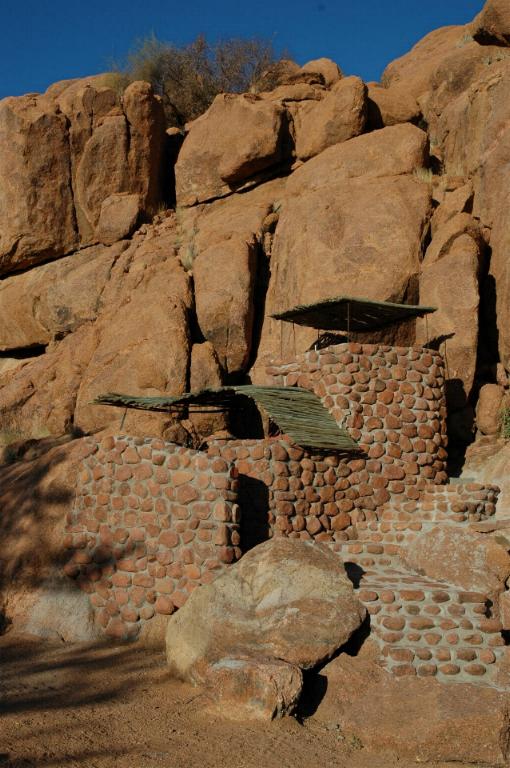 Granietkop camp site Twyfelfontein, Damaraland, Namibia