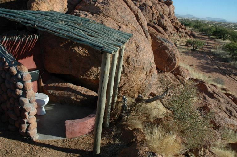 Granietkop camp site Twyfelfontein, Damaraland, Namibia