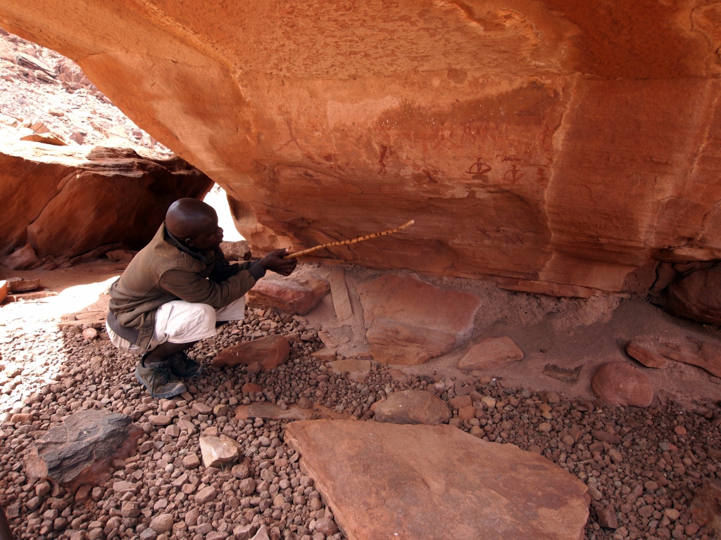 Omatako Valley Rest Camp, Namibia: tour to rock paintings