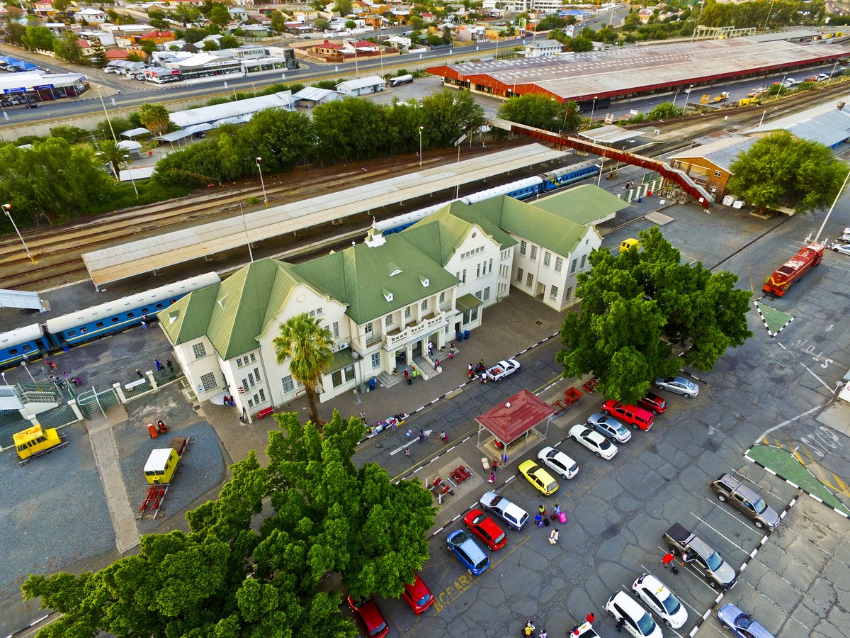 Windhoek Railway Station, central Windhoek, Namibia